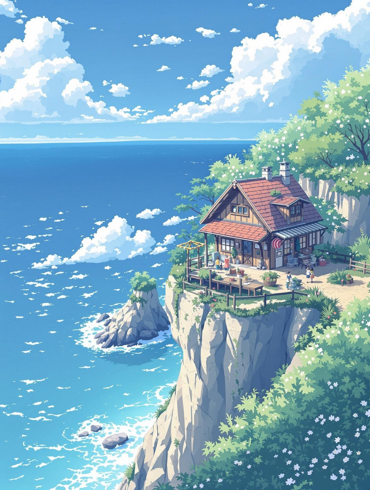 韩漫剧免费 海边的杂货店 - 海风治愈诗集，自然风光治愈短剧排行榜