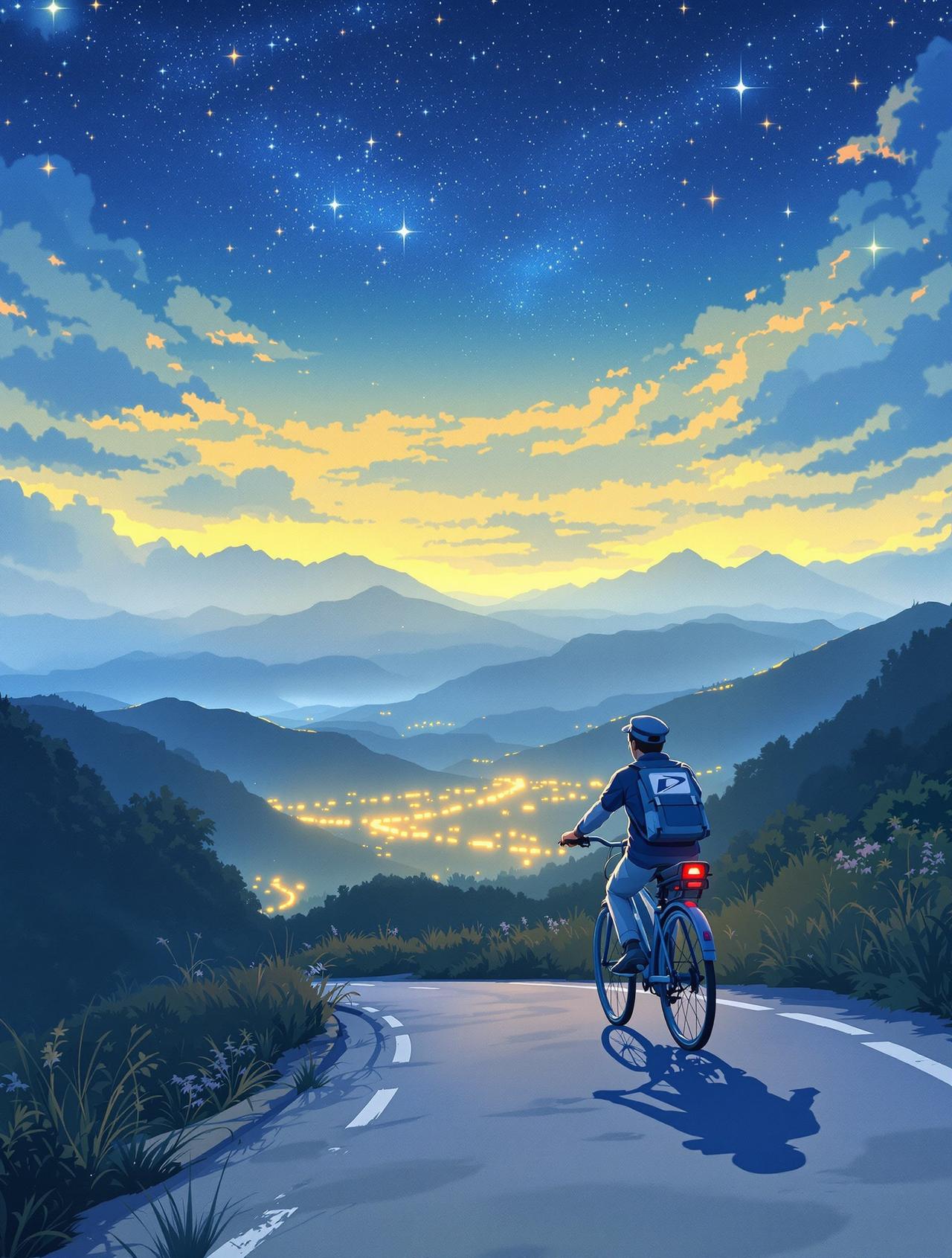 韩漫剧免费 星空下的邮递员 - 山野童话之旅，自然风光治愈短剧排行榜